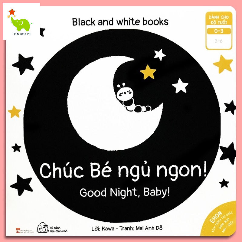 Sách Ehon - Song Ngữ Kích Thích Thị Giác Cho Bé 0-3 tuổi