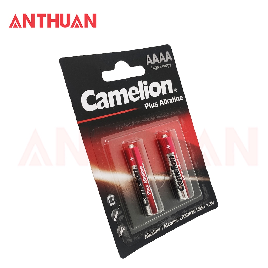 Vỉ 2 viên pin AAAA (4A) 1.5V Camelion Plus Alkaline LR8D425 - LR61