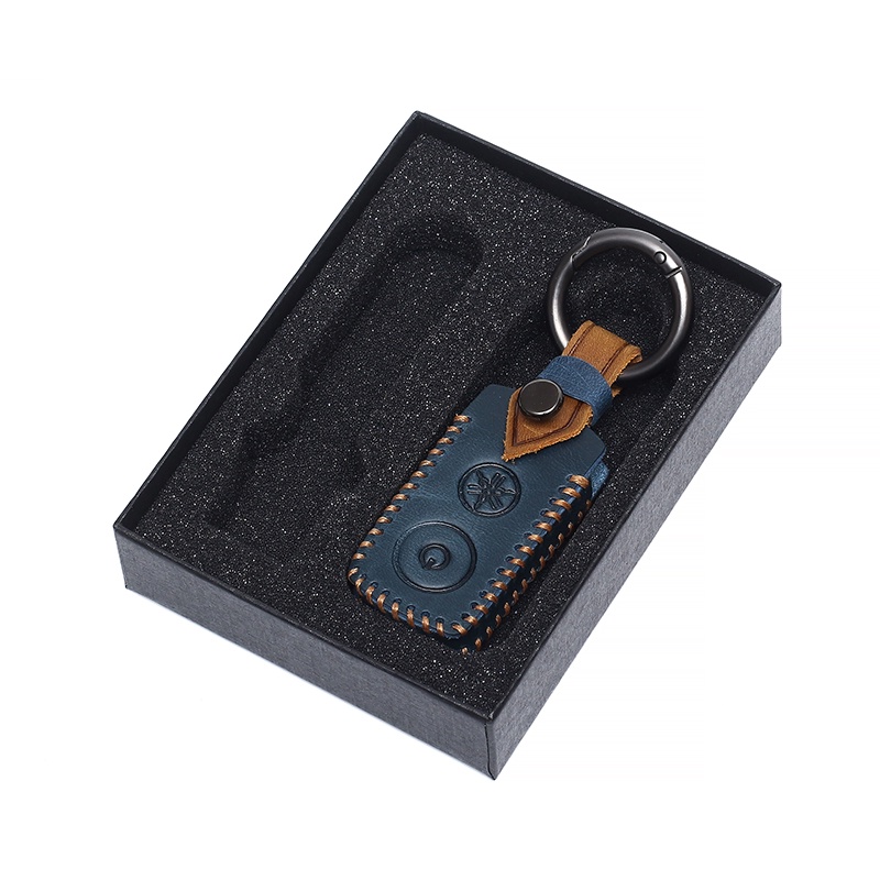 Vỏ Da Bảo Vệ Chìa Khóa Thông Minh Cho Xe Yamaha NVX ex 155 Exciter 155 VVA Janus/FreeGo Latte Nozza Grande