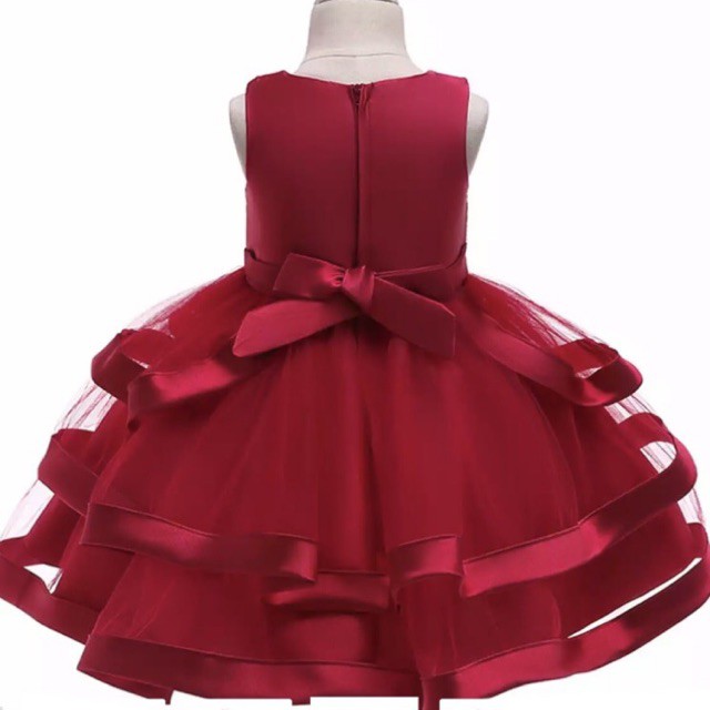 Đầm Công Chúa Cao Cấp Chân Váy 03 Tầng TiNa’s House... Cho Bé Từ 03-10Tuổi (Hàng 05,06 Lớp).