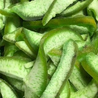 Mứt vỏ bưởi thái