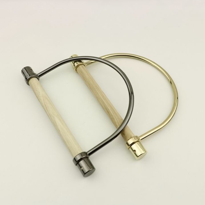 Tay cầm túi xách bằng gỗ thời trang cho nữ