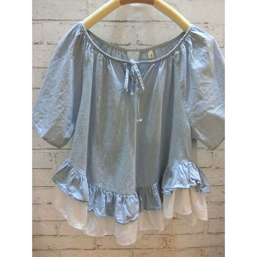 Áo sơmi denim giá 260K