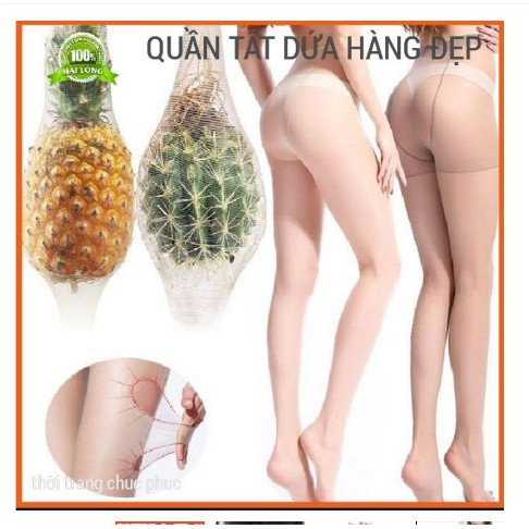 Quần tất dứa siêu dai, siêu bền, không bị rút chỉ