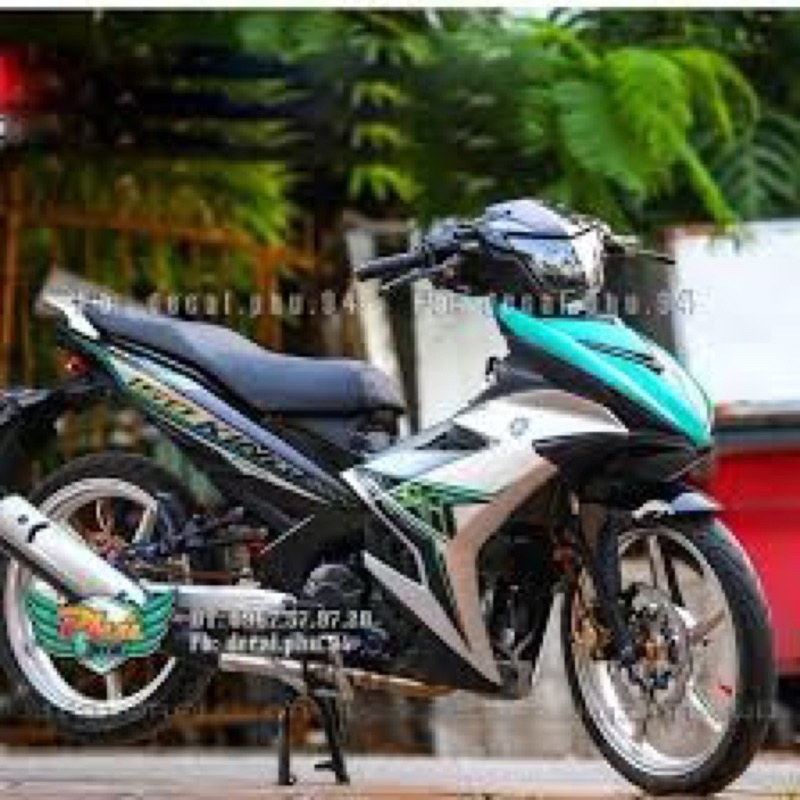 Tem rời ex 150 bạc đen 3 lớp