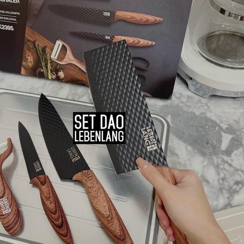 Set dao 5 món Lebenlang ĐỨC chính hãng