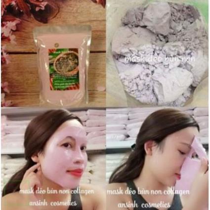 100gr Mặt Nạ Thạch Collagen Bùn Non handmade