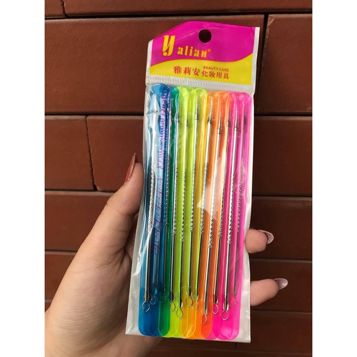 Vỉ que nặn mụn 12 chiếc( freeship)