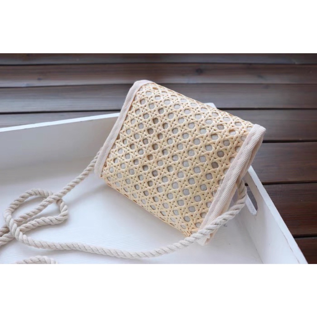 TÚI CÓI ĐEO CHÉO HỌA TIẾT CHERRY  XUẤT DƯ CHO BÉ GÁI ( Kèm ảnh thật )