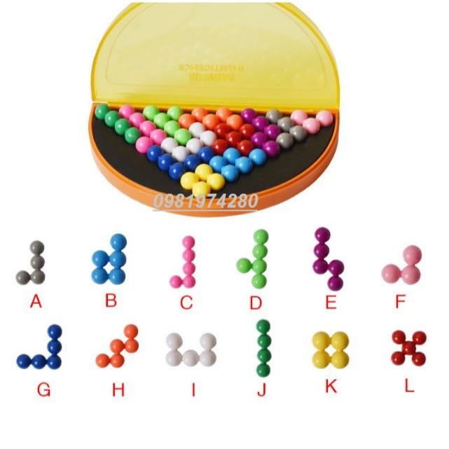 Câu đố viên bi_trò chơi thông minh Puzzlia thử thách trí tuệ 178 cấp độ