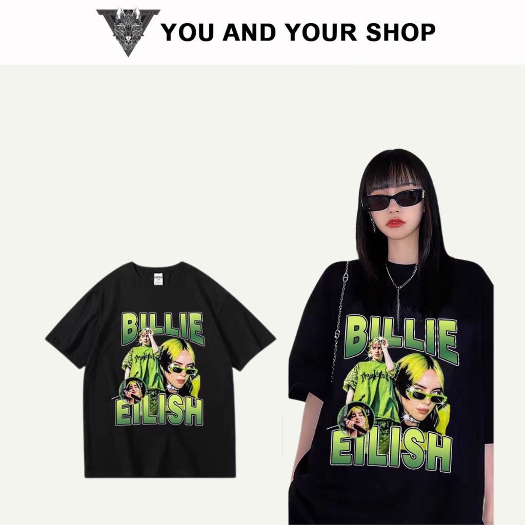 Áo Thun tay lỡ YAYSHOP phông unisex nam nữ Uzzang chất cotton mềm mịn in BILLIE