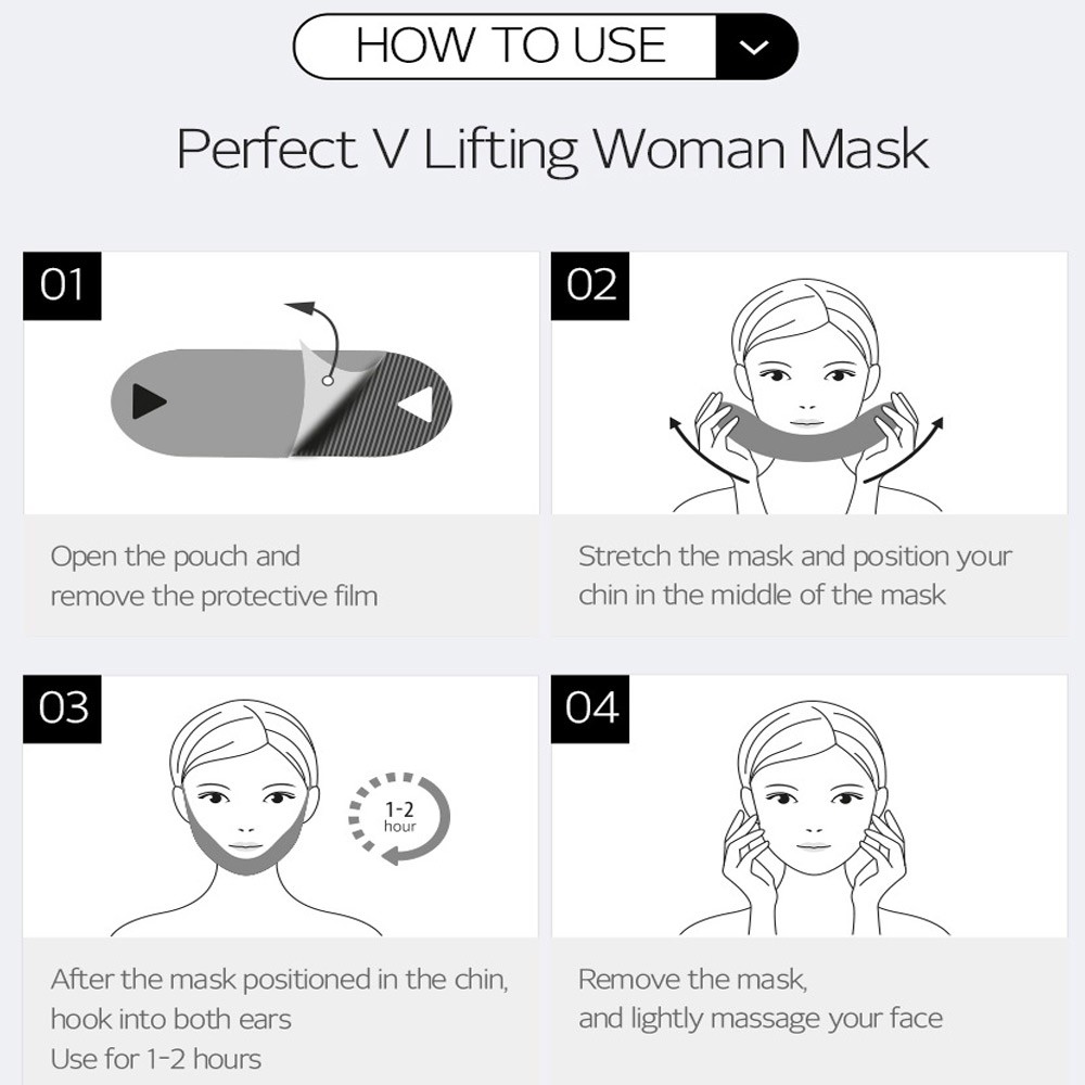 Mặt Nạ Avajar V Line Perfect V Lifting Premium Woman Mask – 1 Miếng