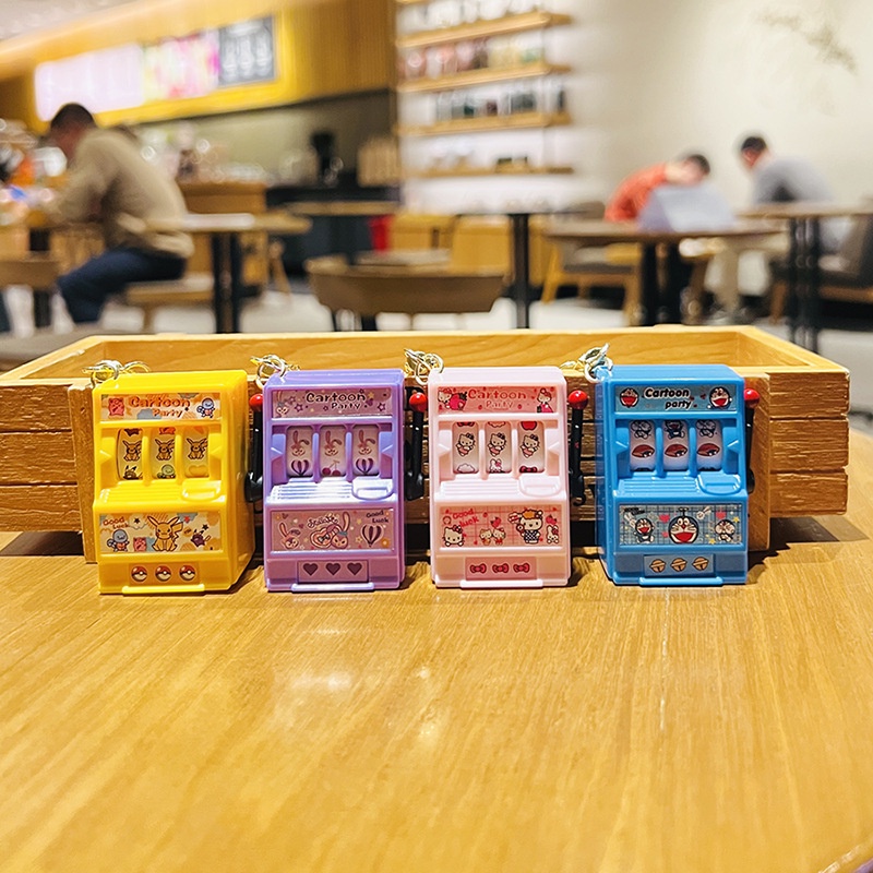 Móc Khóa Hoạt Hình Nhiều Màu Dễ Thương