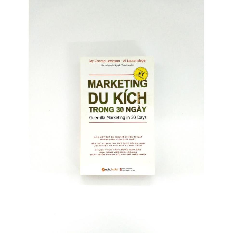 Sách Alphabooks - Marketing du kích trong 30 ngày