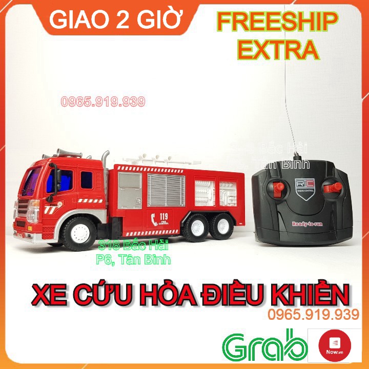 ⭐️ ĐỒ CHƠI VUI NHỘN - XE CHỮA CHÁY, CỨU HỎA VÒI PHUN NƯỚC 119 FIRE CONTROL CHO BÉ - 👉FREESHIP👈