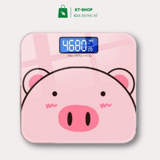 Cân Điện Tử Hình Heo KT-SHOP, Cân Sức Khoẻ Đa Năng Tiện Dụng