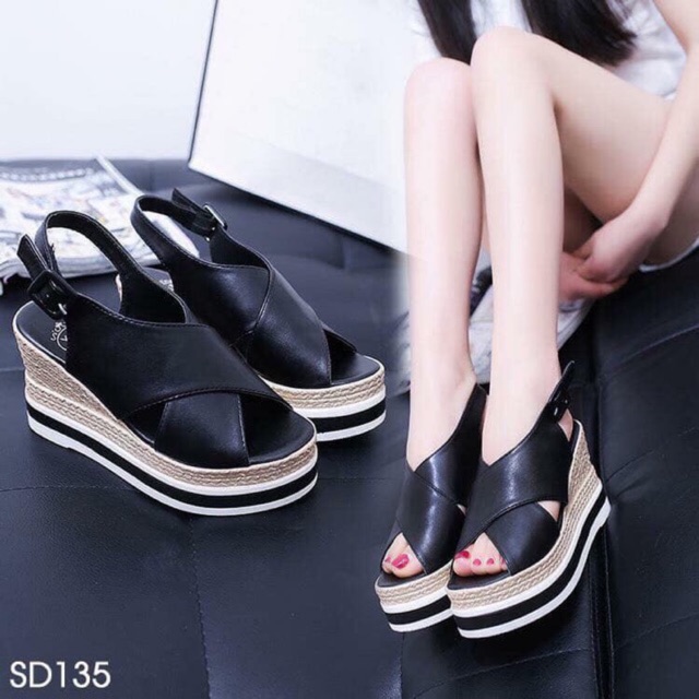 Oder sandal đế xuồng (có ảnh thật sp)