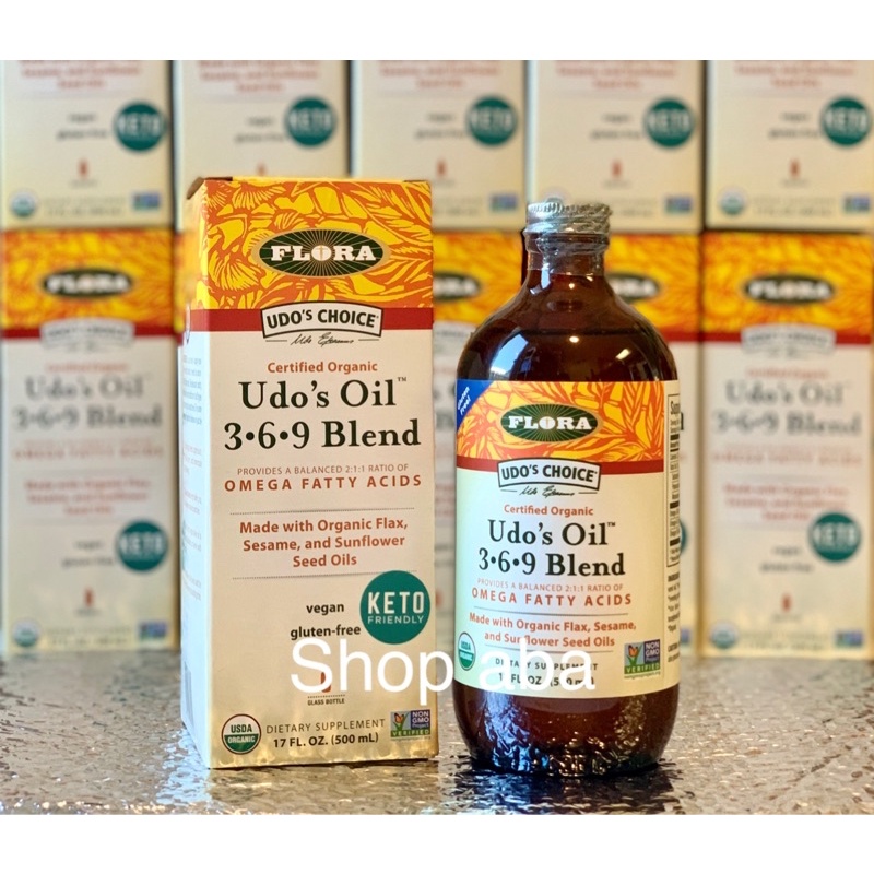 Dầu Omega-3-6-9 hữu cơ Udo (500ml)