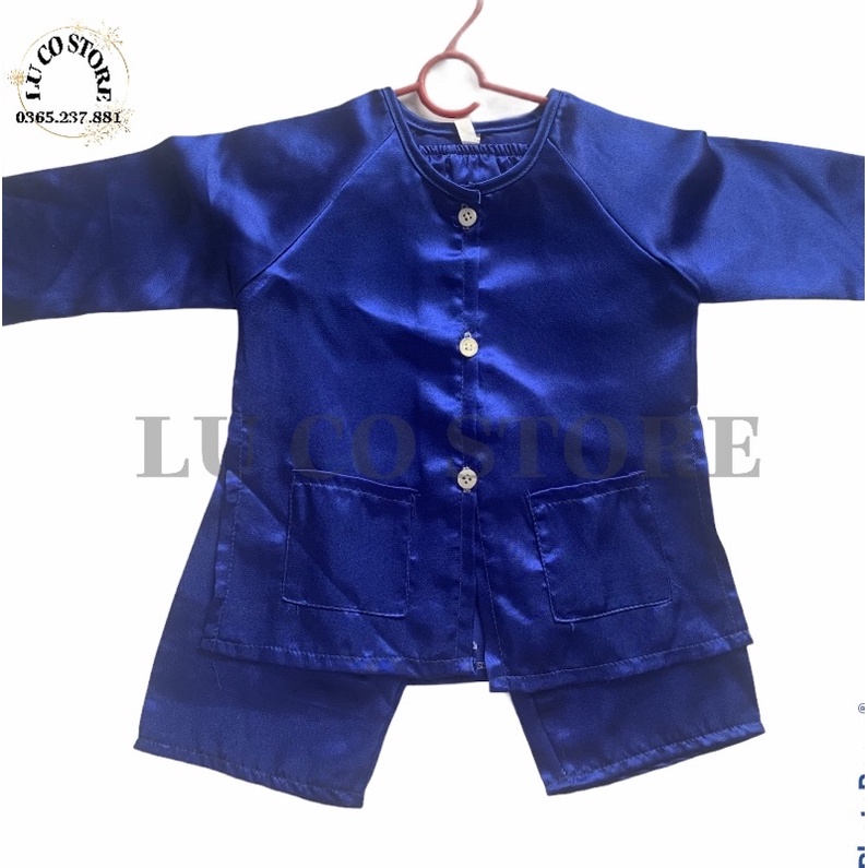 Áo bà ba cho bé trai bé gái  chất lụa mát