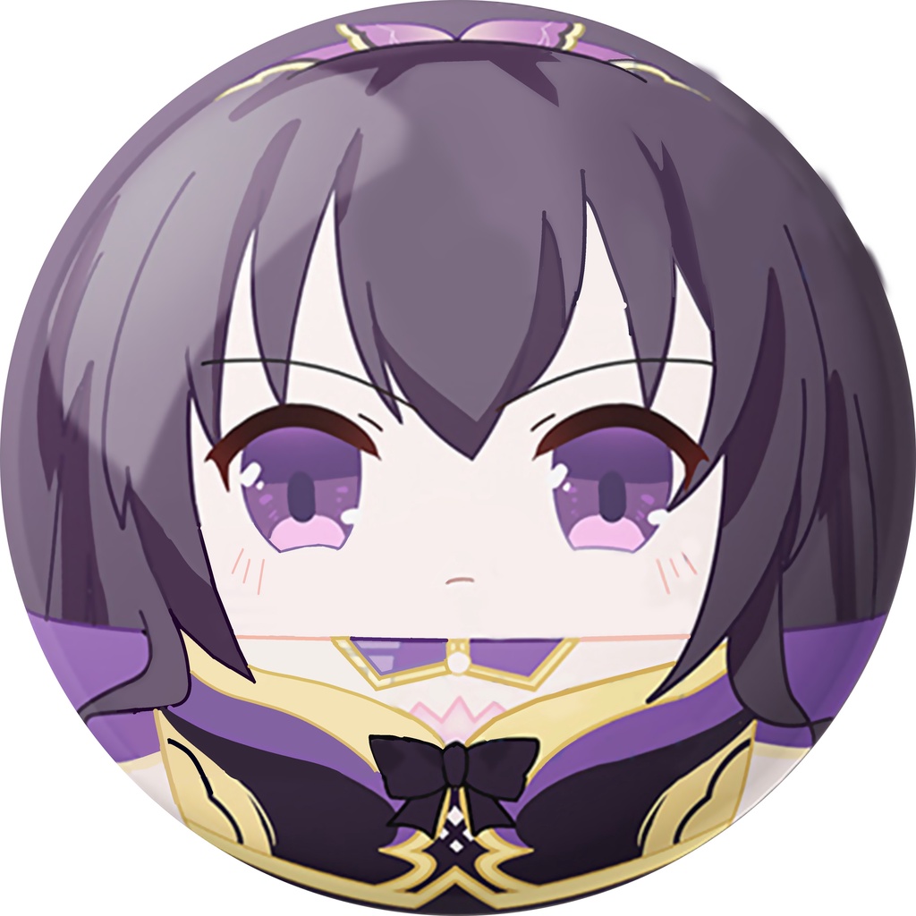Huy hiệu cài áo IN HÌNH Date a live ver mập ú game chibi dễ thương