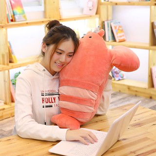 Mềm gối ôm hình sứa / tôm hùm / cá sấu / tôm hùm
