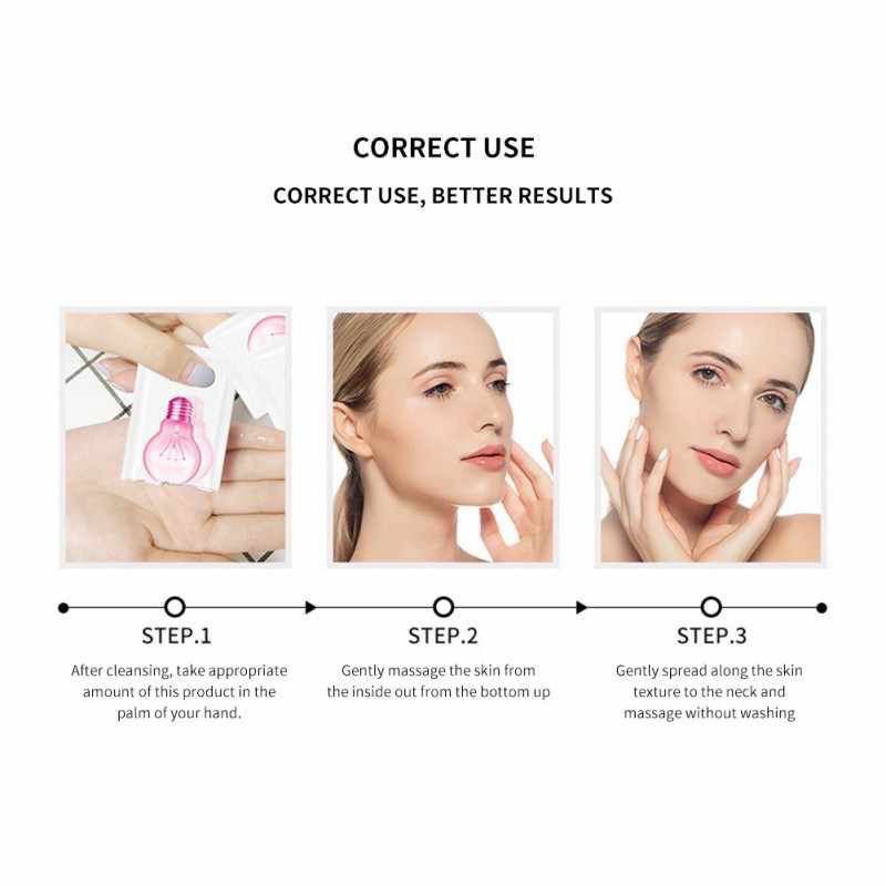 Măt nạ bóng đèn hồng Venzen dưỡng ẩm trẻ hóa da nội đia Trung 2ml A016