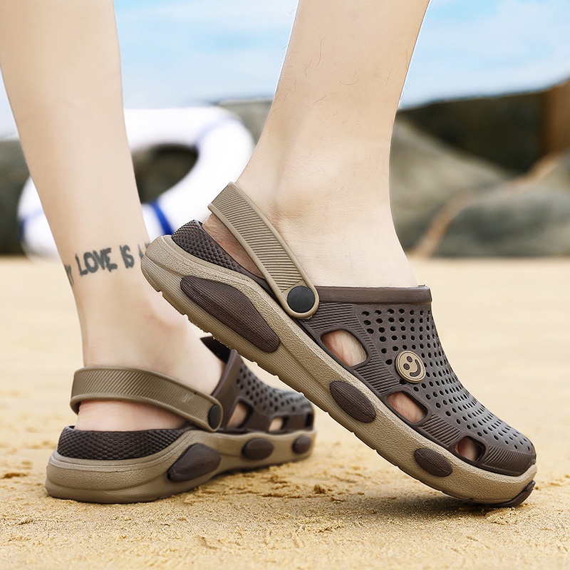 【JINTOHO】 Sandal Selipar Lelaki Thời Trang Xu Hướng Cho Nam