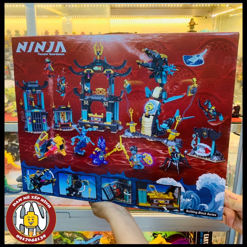 Đồ Chơi Xếp Hình - Lắp Ráp Ninjago Season 15 - Seabound - Thám Hiểm Đại Dương - 60085 - 90021 !