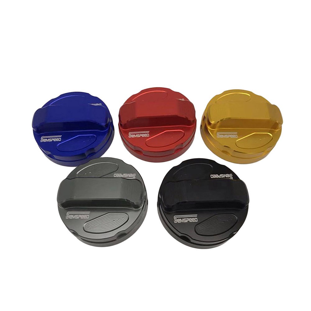 SEMSPEED Xe máy đã sửa đổi CNC Xăng dầu Diesel Nhiên liệu làm đầy Nắp bình Nắp đậy cho Yamaha X-Max 250 300 XMAX250 300 2017-2019 2020
