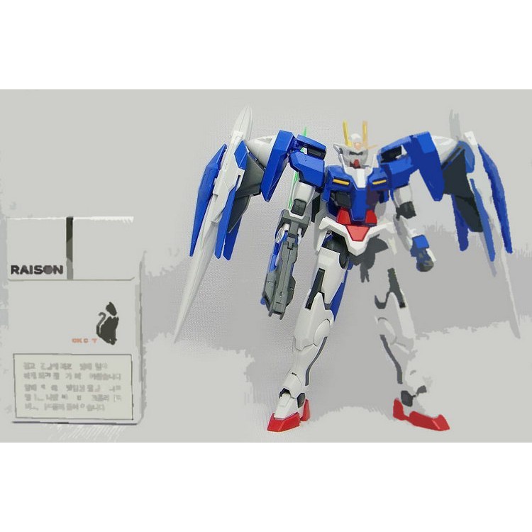 Mô Hình Lắp Ráp Gundam HG 00 Raiser + GN Sword III (TT Hongli)