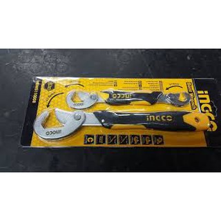 Bộ mỏ lết đa năng Ingco HBWS110808