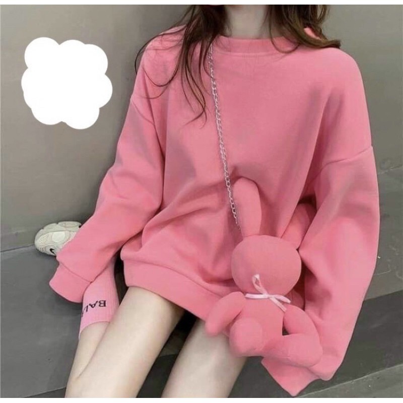 ✿♙▣áo nỉ nhập kèm gấu