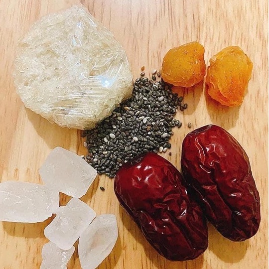 Yến viên nguyên chất, yến vụn baby cho mẹ và bé yến tinh chế mix sẵn đồ chưng tặng kèm đường phèn