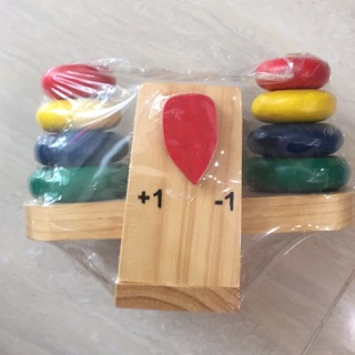 Đồ chơi cân học toán bằng gỗ