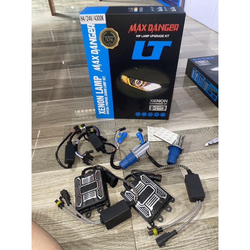 combo 3 bộ 2 bóng H4 xenon 12v hoặc 24v