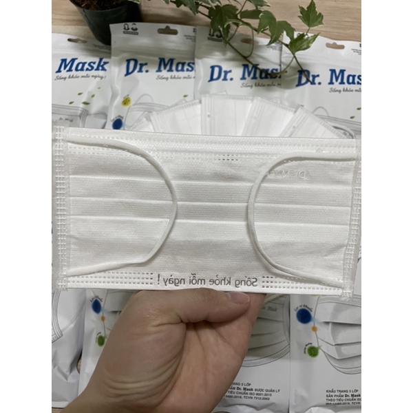 Khẩu trang 3 lớp dr.mask - bao bì mới