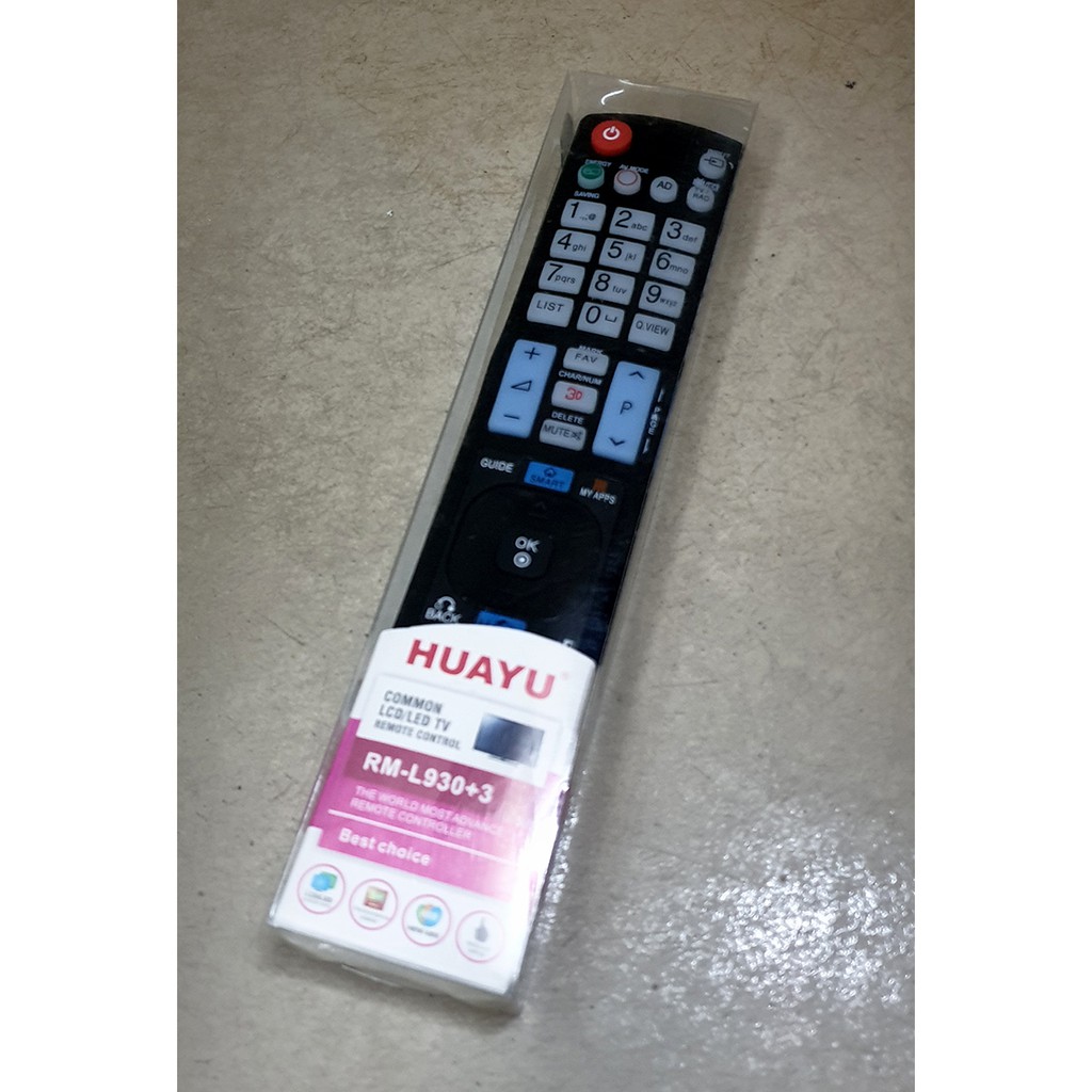 Remote Tivi LG Huayu NETFLIX RM L930+3 có hộp