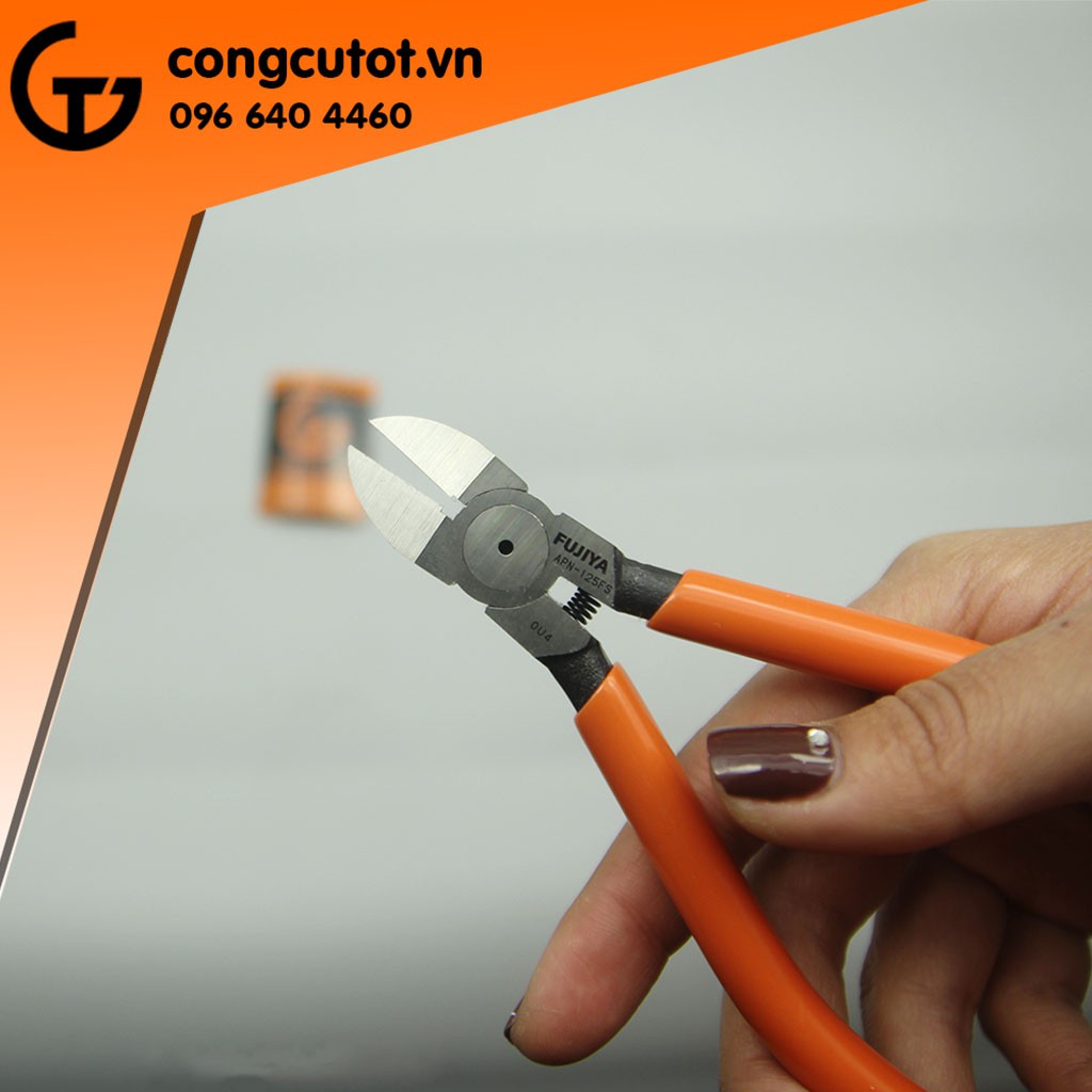 Kìm cắt nhựa FUJIYA APN-125FS 125mm Nhật Bản