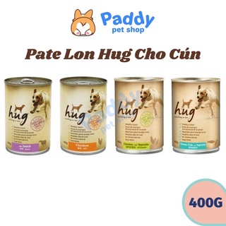Pate Hug Thơm Ngon Cho Chó Mọi Lứa Tuổi (Lon 400g)