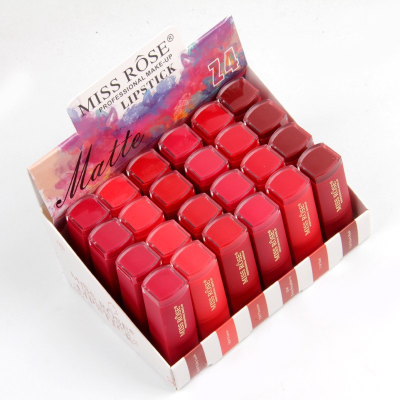 Son Thỏi Lì Miss Rôse Vỏ Đỏ Nhám Sang Auth Nội Địa | BigBuy360 - bigbuy360.vn