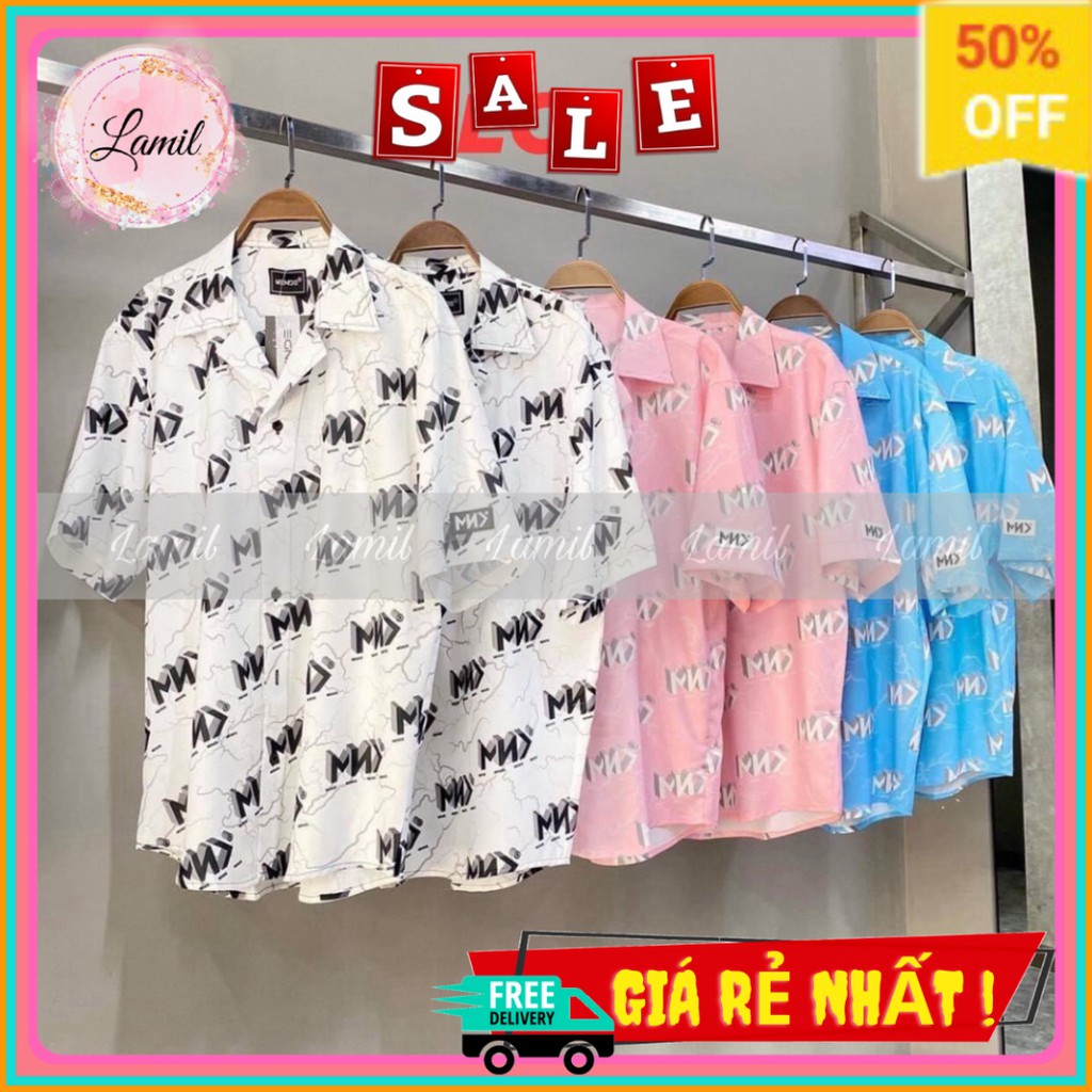 Áo Sơ Mi Dáng Rộng MYN Unisex Lamil 3721