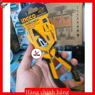 6" kìm mũi nhọn mỏ cong ingco hbnp28168