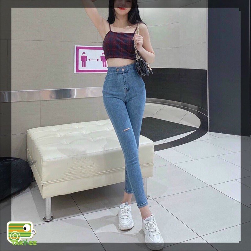 QUẦN BÒ CẠP CAO 2 KHUY SIÊU XINH