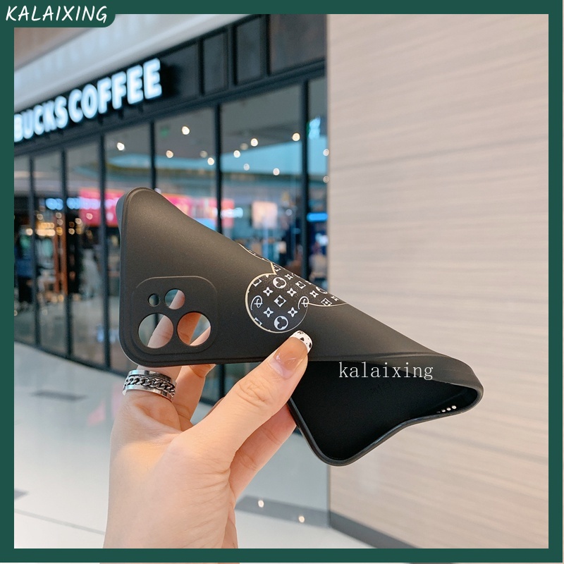 Ốp Điện Thoại Mềm Hình Vuông Đơn Giản Cho iPhone 11 / 12 / 13 Pro Max 12mini 13mini