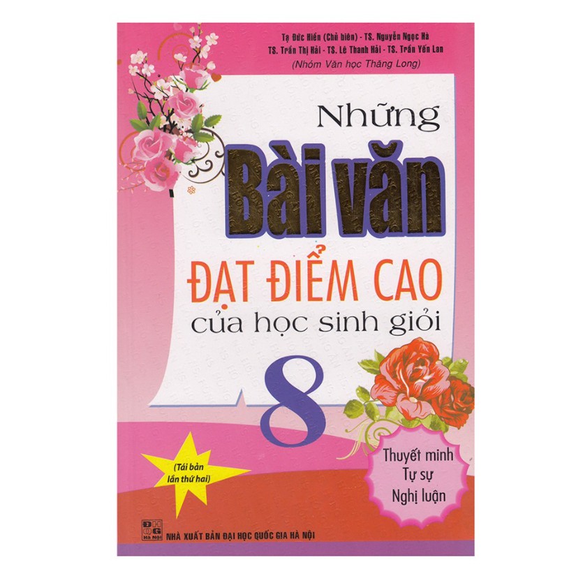 Sách - Những Bài Văn Đạt Điểm Cao Của Học Sinh Giỏi Lớp 8