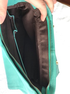 Thanh lý túi da thật, size 30cm, có dây đeo chéo