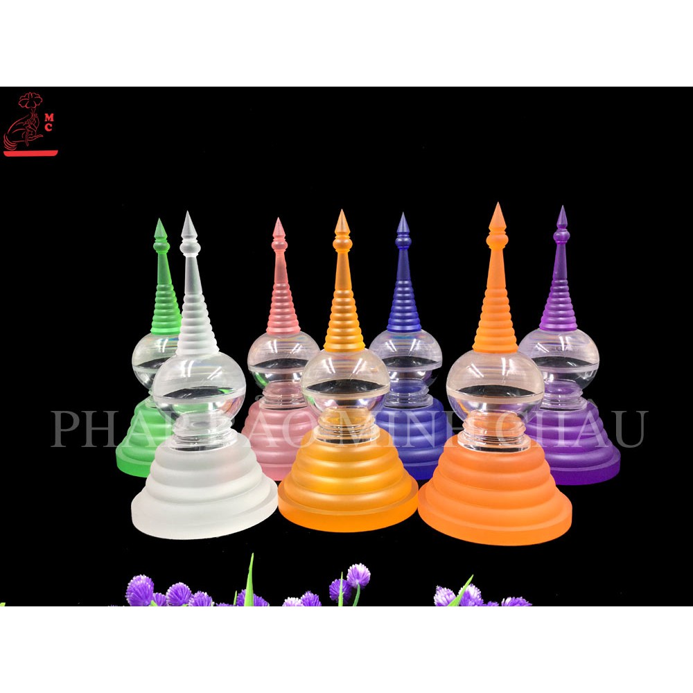 [PBMC]Tháp xá lơi nhựa màu B5 (7 màu - giao màu ngẫu nhiên)