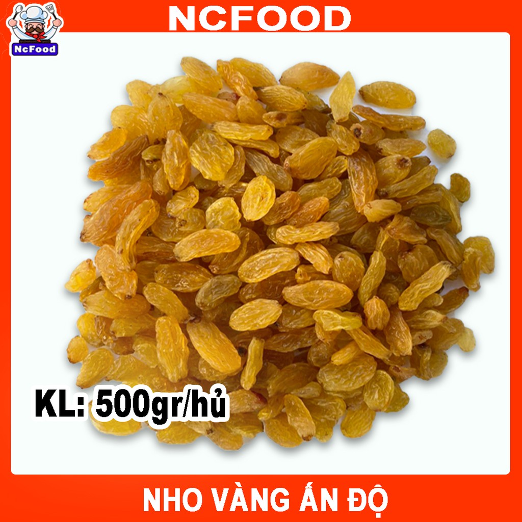 Nho Vàng Ấn Độ Loại Ngon (500g) NCFOOD