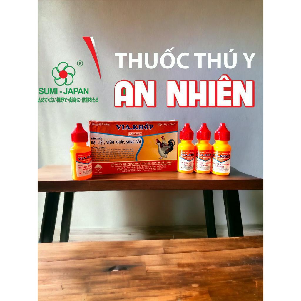 1 Lọ VIA.KHỚP dứt điểm viêm khớp, sưng gối, sưng củ bàn chân gà đá