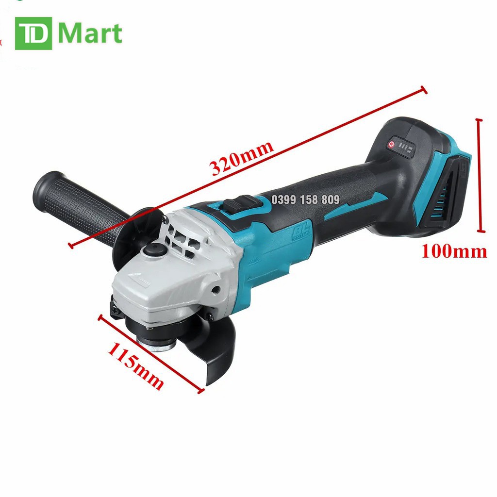 Thân Máy mài góc Brushless không chổi than dùng pin makita